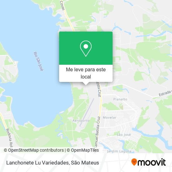 Lanchonete Lu Variedades mapa