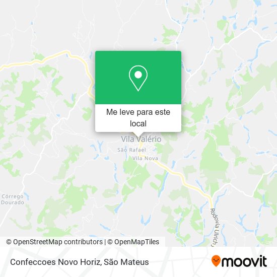 Confeccoes Novo Horiz mapa