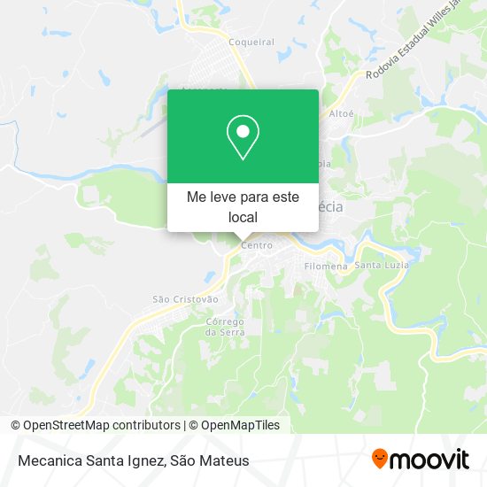 Mecanica Santa Ignez mapa