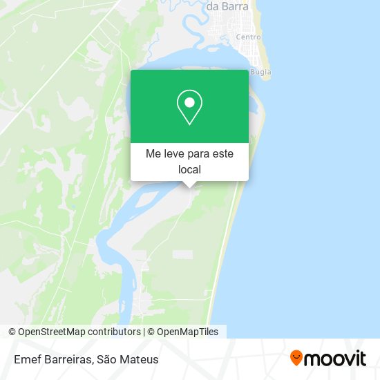 Emef Barreiras mapa