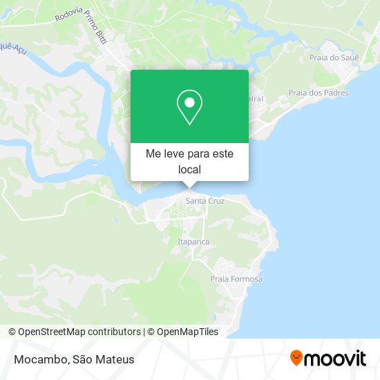 Mocambo mapa