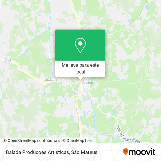 Balada Producoes Artisticas mapa