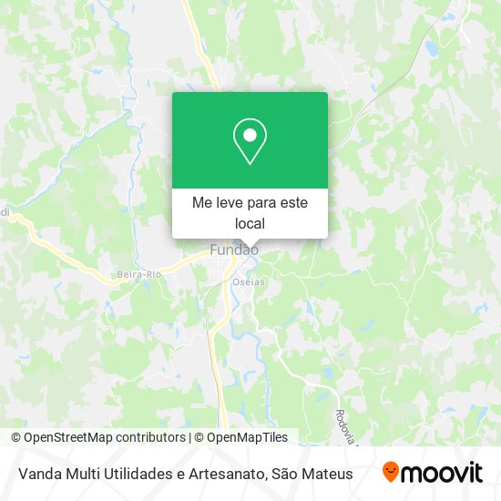 Vanda Multi Utilidades e Artesanato mapa