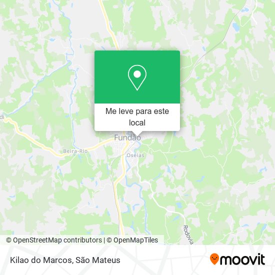 Kilao do Marcos mapa