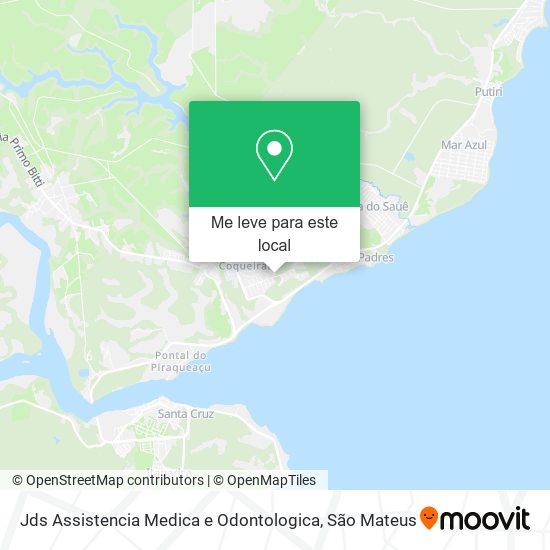 Jds Assistencia Medica e Odontologica mapa