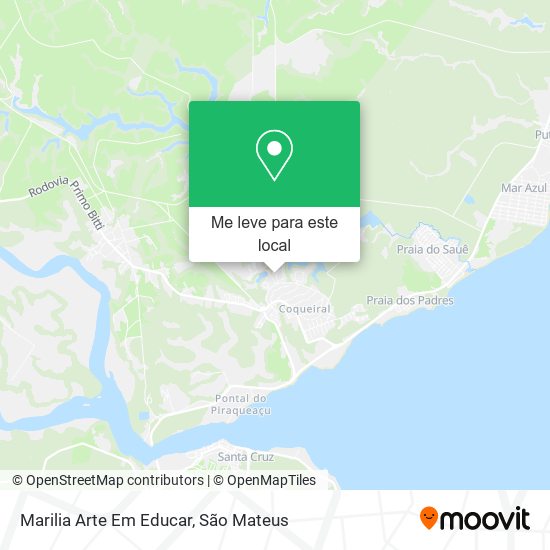 Marilia Arte Em Educar mapa
