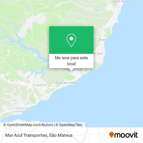 Mar Azul Transportes mapa