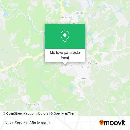 Kuka Service mapa