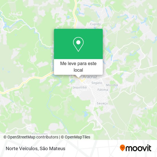 Norte Veículos mapa