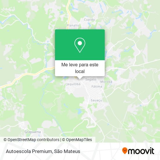 Autoescola Premium mapa