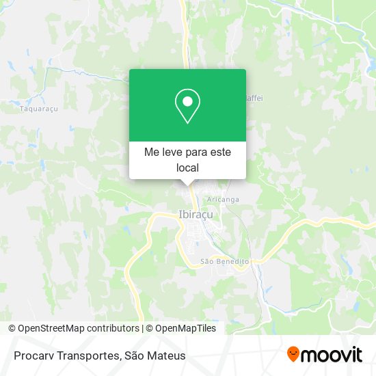 Procarv Transportes mapa