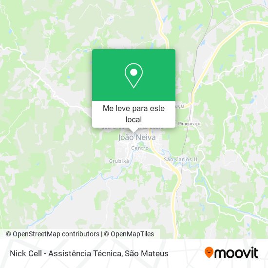 Nick Cell - Assistência Técnica mapa