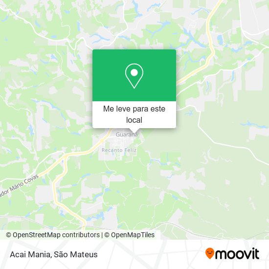 Acai Mania mapa