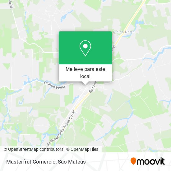 Masterfrut Comercio mapa