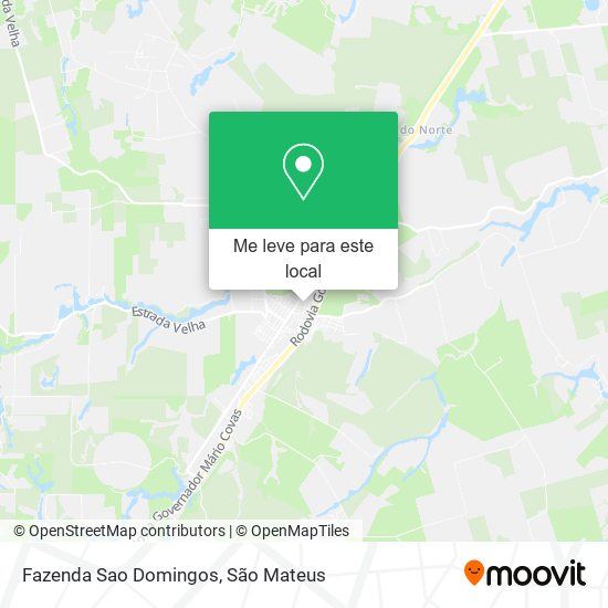 Fazenda Sao Domingos mapa