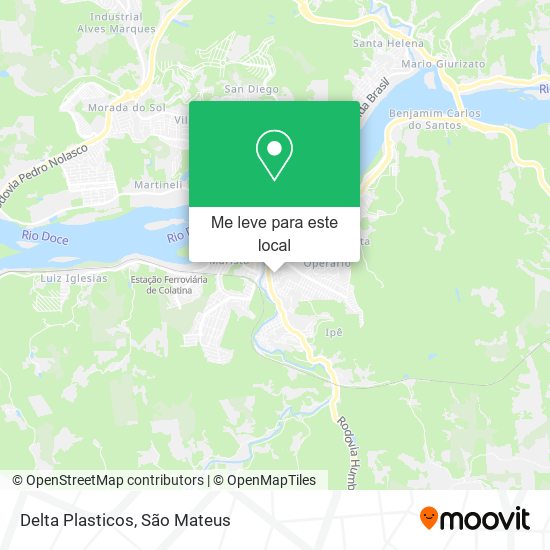 Delta Plasticos mapa