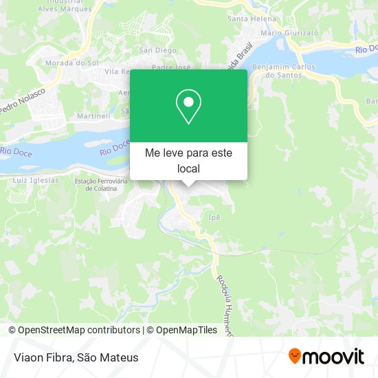 Viaon Fibra mapa