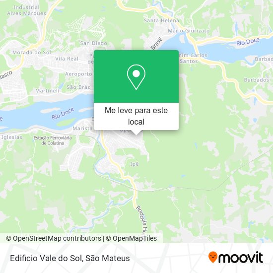 Edificio Vale do Sol mapa