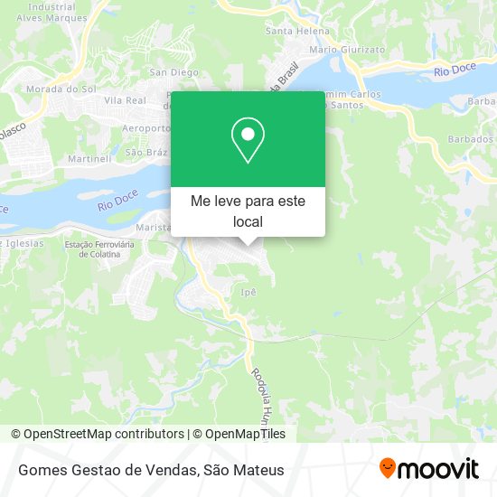 Gomes Gestao de Vendas mapa
