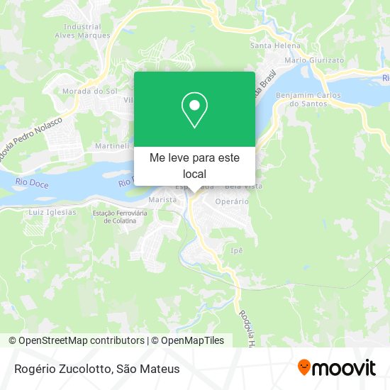 Rogério Zucolotto mapa