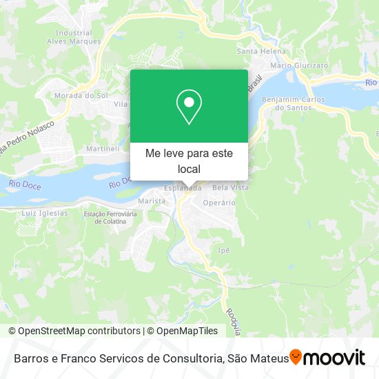 Barros e Franco Servicos de Consultoria mapa