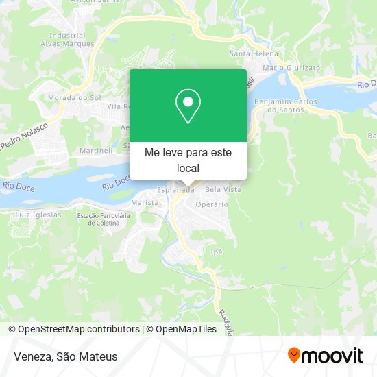 Veneza mapa