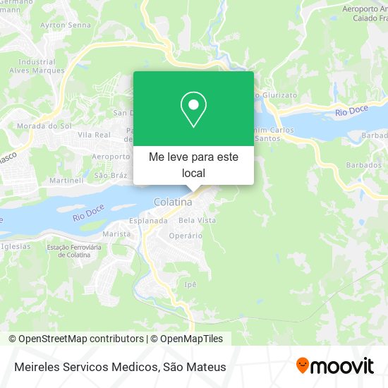 Meireles Servicos Medicos mapa