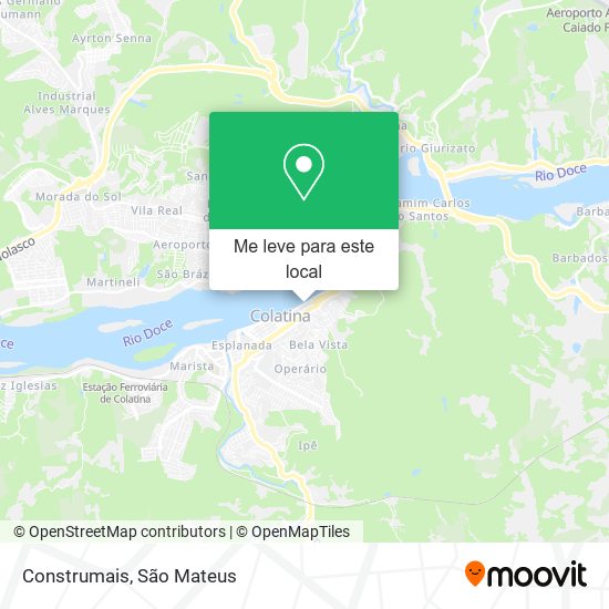 Construmais mapa