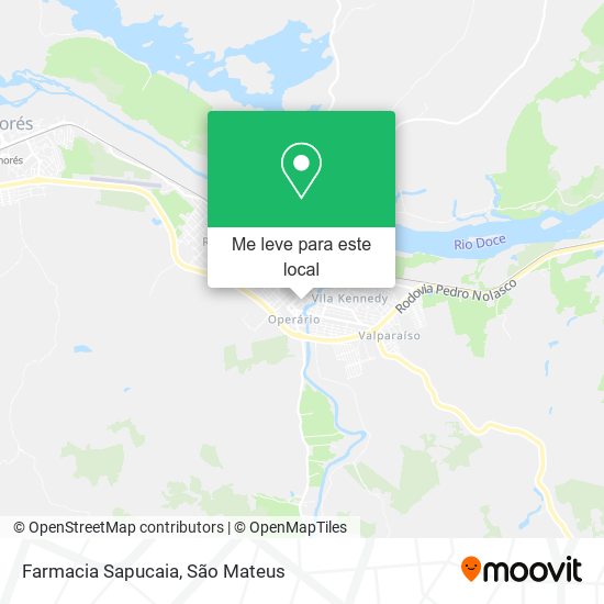Farmacia Sapucaia mapa