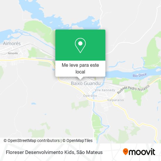 Floreser Desenvolvimento Kids mapa