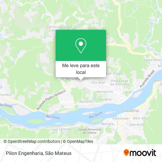 Pilon Engenharia mapa