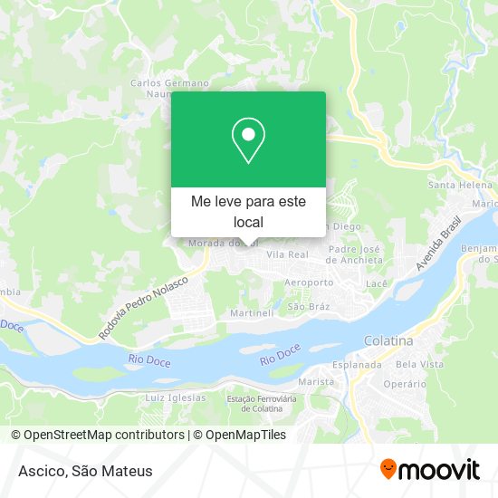 Ascico mapa