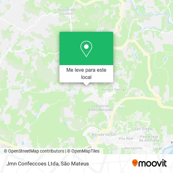 Jmn Confeccoes Ltda mapa