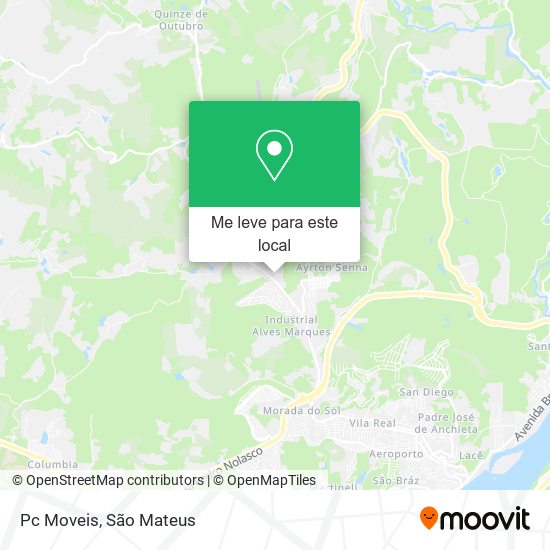 Pc Moveis mapa