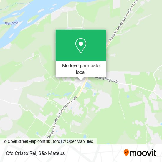 Cfc Cristo Rei mapa