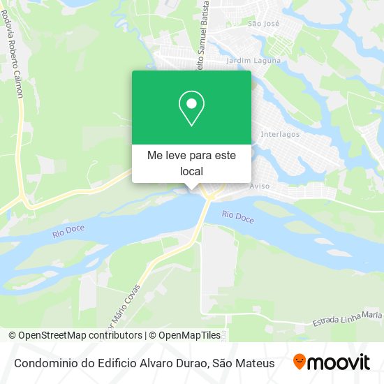 Condominio do Edificio Alvaro Durao mapa