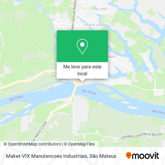 Maket-VIX Manutencoes Industriais mapa