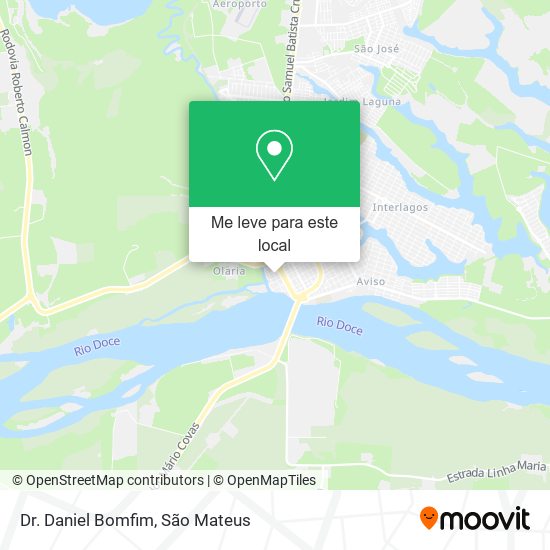 Dr. Daniel Bomfim mapa