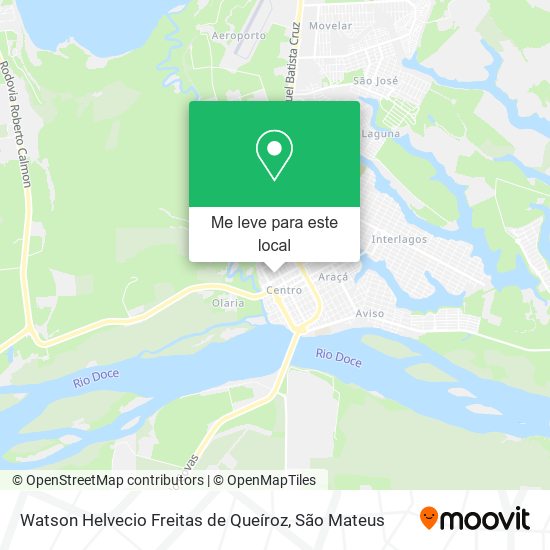 Watson Helvecio Freitas de Queíroz mapa