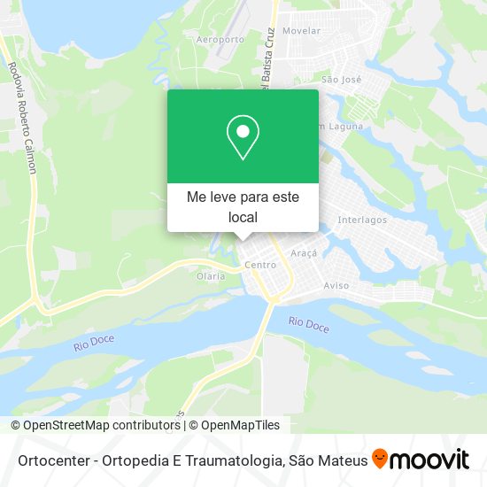 Ortocenter - Ortopedia E Traumatologia mapa