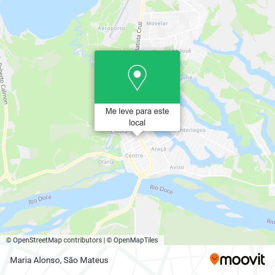 Maria Alonso mapa