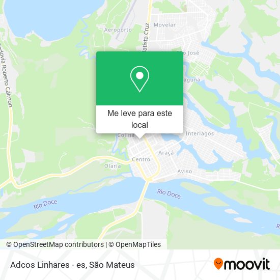 Adcos Linhares - es mapa