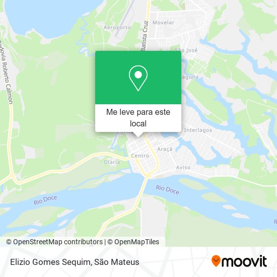 Elizio Gomes Sequim mapa