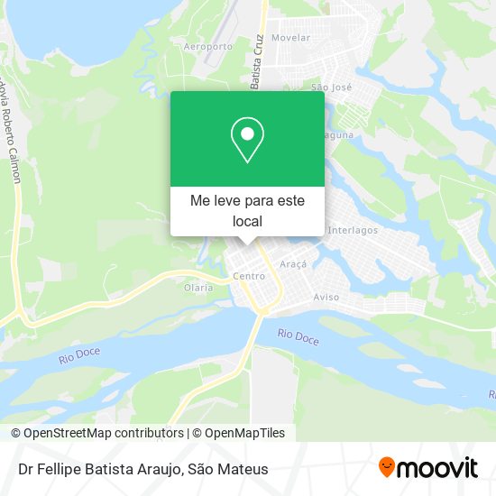 Dr Fellipe Batista Araujo mapa