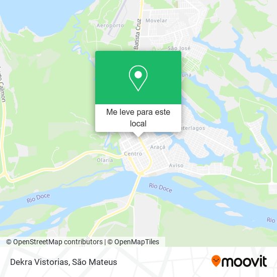 Dekra Vistorias mapa