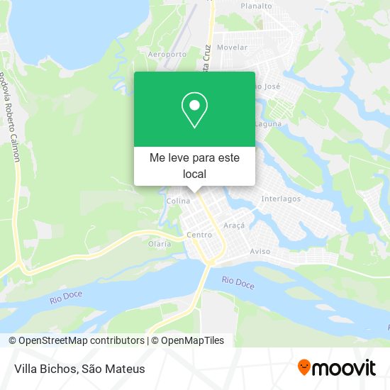 Villa Bichos mapa