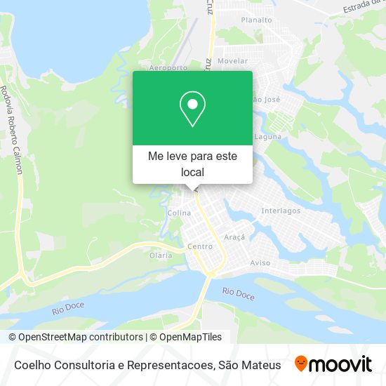 Coelho Consultoria e Representacoes mapa