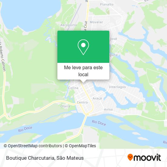 Boutique Charcutaria mapa