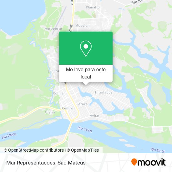 Mar Representacoes mapa