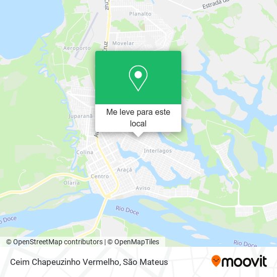 Ceim Chapeuzinho Vermelho mapa